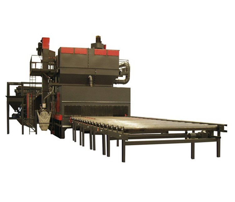 3.5米钢板生产线抛丸机