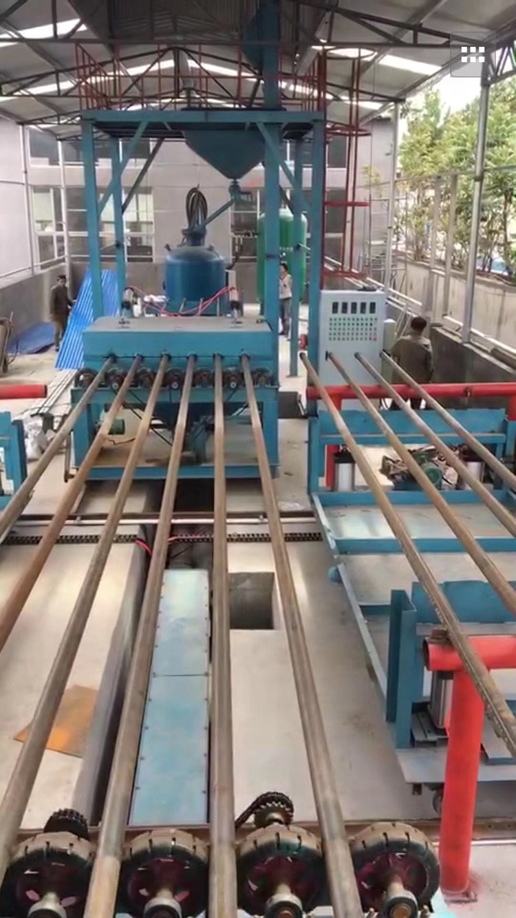 钢管内壁抛丸机使用现场