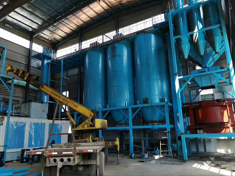 粘土砂及树脂砂砂处理生产线