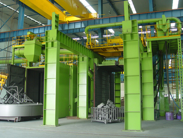 中小型吊钩式抛丸机